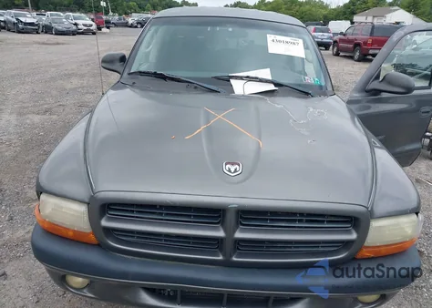 2002 Dodge Dakota Sport from USA, damaged, VIN 1B7HL38X02S716983